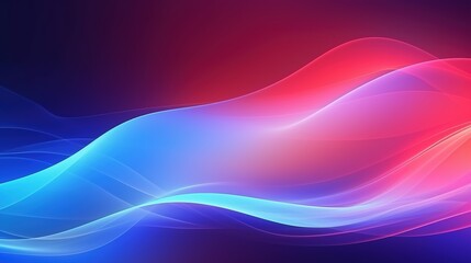 Gradient dynamic lines background, abstract background with glowing wave, Minimalist abstract wave line background and wallpaper, generative ai, 