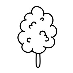 Sweet candy Line icon.