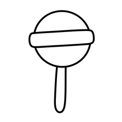 Sweet candy Line icon.