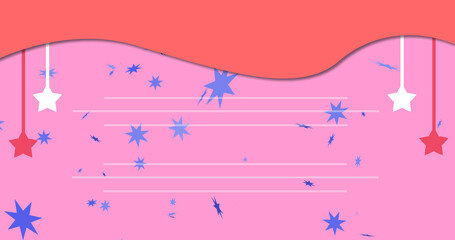 Stylish sophisticated appealing birthday ceremony anniversary charming card. Lovely children gifting greeting colorful design motion graphic for gifting, coupons, vouchers, certificate 2D.