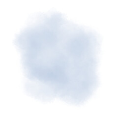 Blue abstract watercolor brush background.