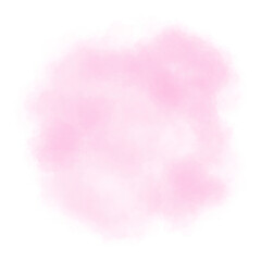 Pink abstract watercolor brush background.