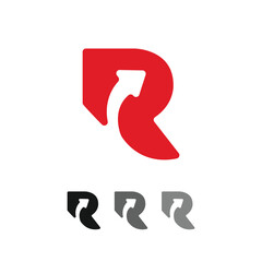 R creative logo