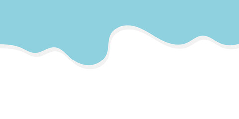 Abstract torn blue paper background with space for text area