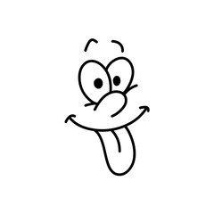 Cartoon facial expression