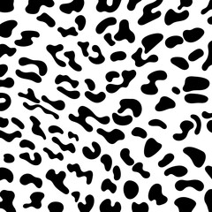 Fototapeta premium Leopard print pattern animal Seamless. Leopard skin abstract for printing, cutting and crafts Ideal for mugs, stickers, stencils, web, cover. Home decorate and more.
