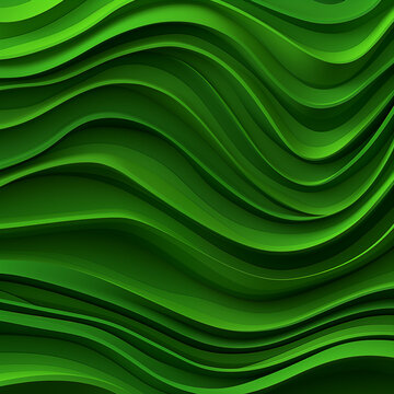 Abstract green lines as wallpaper background illustration. 
