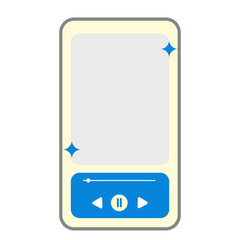 Music player UI