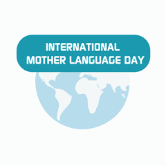 International Mother Language Day creative design for poster, banner vector Flyer, illustration, 3D
