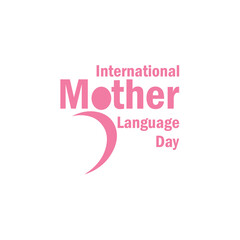 International Mother Language Day creative design for poster, banner vector Flyer, illustration, 3D