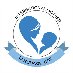 International Mother Language Day creative design for poster, banner vector Flyer, illustration, 3D