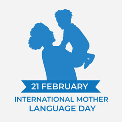 International Mother Language Day creative design for poster, banner vector Flyer, illustration, 3D