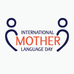 International Mother Language Day creative design for poster, banner vector Flyer, illustration, 3D