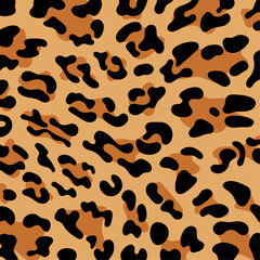Leopard print pattern animal Seamless. Leopard skin abstract for printing, cutting and crafts Ideal for mugs, stickers, stencils, web, cover. Home decorate and more.