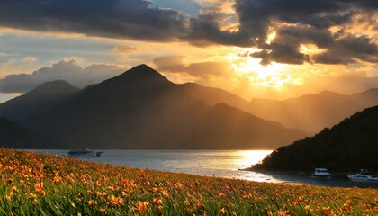 sunset over the mountains,  a religious observance that begins at sundown on Monday and ends at sundown on Tuesday