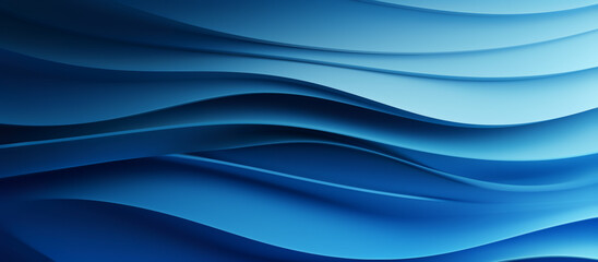 3D Blue Gradient Background - 732982257