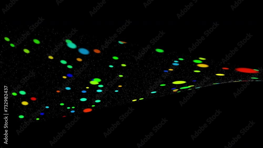 Wall mural futuristic crossing of two galaxies. beautiful illustration of creating a science concept. 4k. 3d an