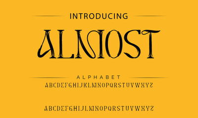 Sport Modern Italic Alphabet Font. Typography urban style fonts for technology, digital, movie logo. vector illustration