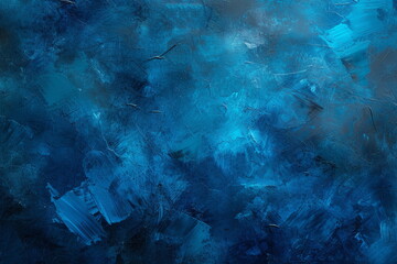 Abstract Blue Background: Exploring the Depths of Weathered Textured Elegance - obrazy, fototapety, plakaty