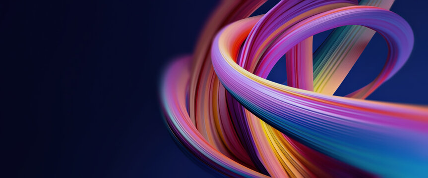 Twisted Ribbon Background