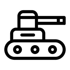 tank line icon