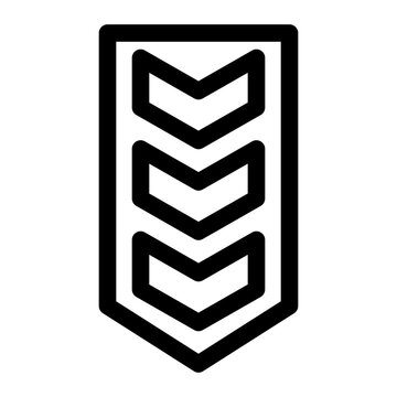 recommend clip art: badge line icon