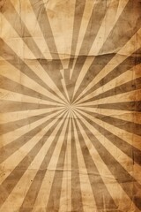 Vintage Circus Poster Background Made of Old Paper, Geometric Circus Poster Template.