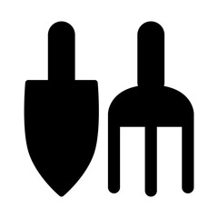 Gardening tools icon