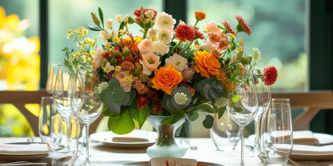 bouquet of fresh flowers
