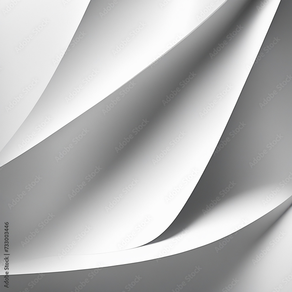 Aufkleber abstract white and gray color background and texutre, modern design stripes background with geometri
