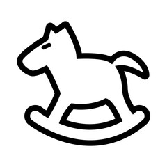 Rocking horse icon