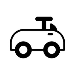 Car toy icon