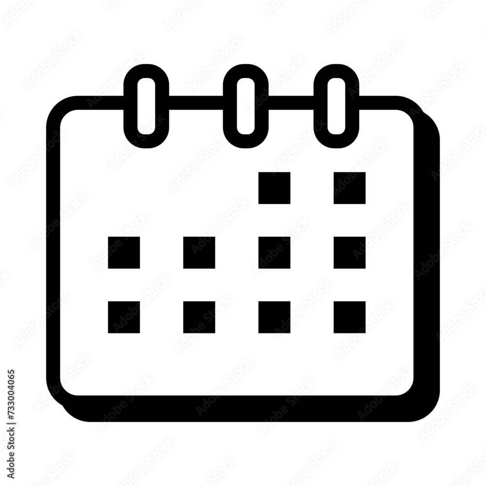 Poster calendar icon