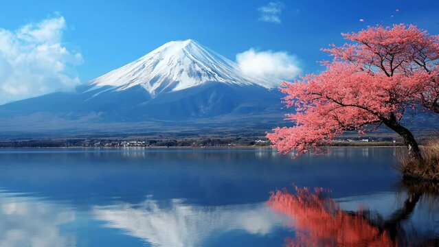 beautiful spring scenery