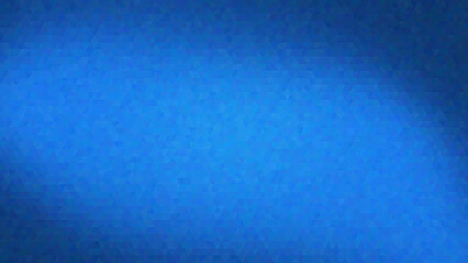 Abstract triangle background with light to dark blue color gradient. High resolution full frame triangular shape geometric background, copy space.