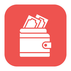 Money in Wallet Icon