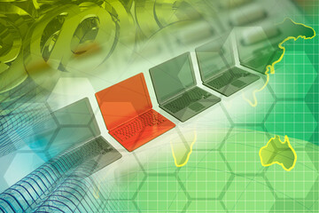 Computer background