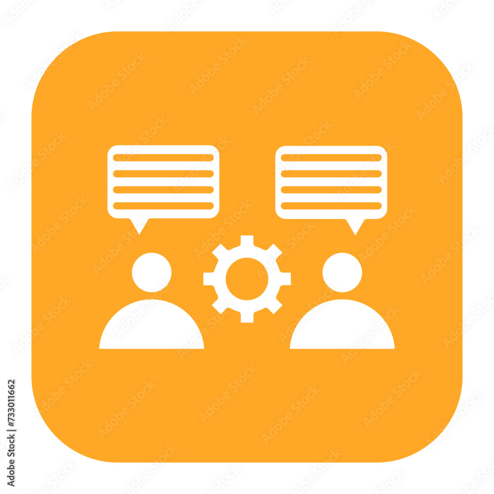 Poster conversation icon