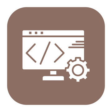 Web Coding Icon