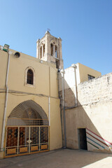 Synagogue Church controlled by the Melkite Greek Catholic Church in the city of Nazareth Israel