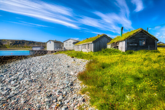 From the Abandoned Fishing Village of Hamningberg in Batsfjord, Varanger, Finnmark, Norway