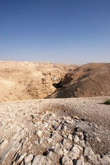 Greek Orthodox Monastery of St. George on the slope of Wadi Qelt, Judea Desert, Israel