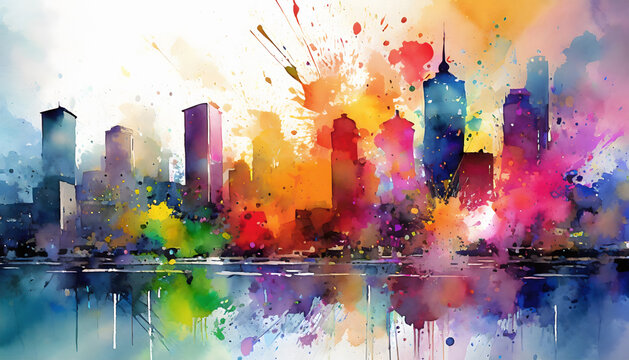 Vivid city