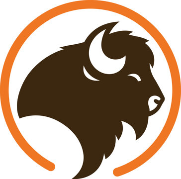 recommend clip art: Bison Logo Vector