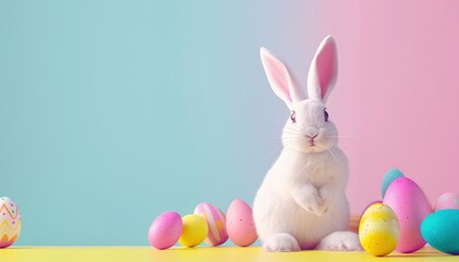 Children's Book Illustration of the Easter Bunny
