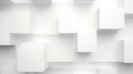 Minimal abstract white geometric background