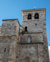 Church of San Juan Bautista, located in Zamora, Spain. It is a Romanesque temple built in the second half of the 12th century and part of the following century.