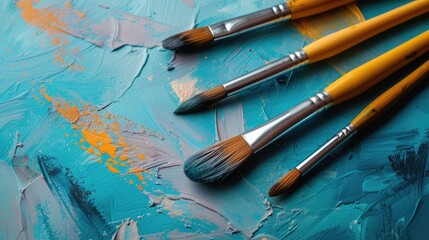 Fototapeta premium Celebrate creativity: world art day, a global tribute to diverse expressions of creativity, uniting cultures and inspiring imagination across borders and boundaries