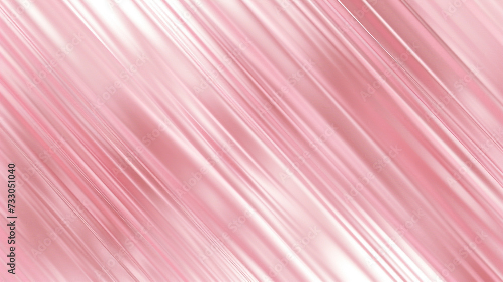Wall mural baby pink color with templates metal texture soft lines tech gradient abstract diagonal background