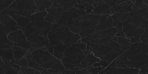  Elegant black marble pattern featuring contrasting white veins for luxurious design